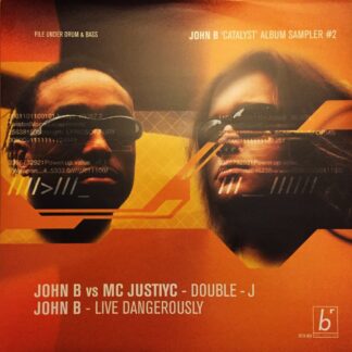 BETA003 - JOHN B VS. MC JUSTIYC - DOUBLE J B/W LIVE DANGEROUSLY (1999)