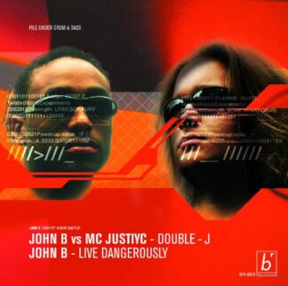 BETA002 - JOHN B VS. MC JUSTIYC - DOUBLE J PT. 1 B/W PROWLER (1999)
