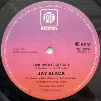 Jay Black – One Night Affair