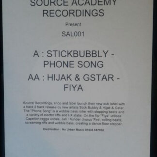 Stickbubbly / Hijak & Gstar – Phone Song / Fiya