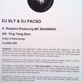 DJ Sly & DJ Pacso – Respect / Ying Yang Sect