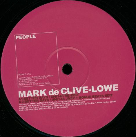 Mark De Clive-Lowe - Better Days