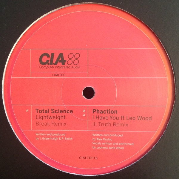 Total Science, Phaction - Lightweight (Break Remix) / I Have You (Ill Truth Remix) - Image 4